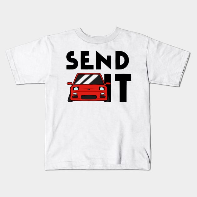 Send It Light Kids T-Shirt by ShabtiFoxx